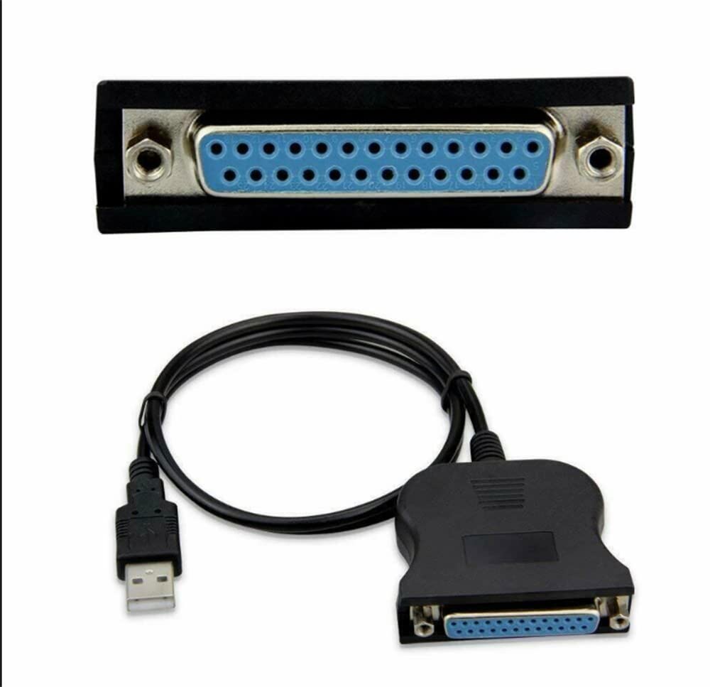 Amazon.co.jp: USBtoパラレル25ピン変換ケーブル 25PINプリンタUSB